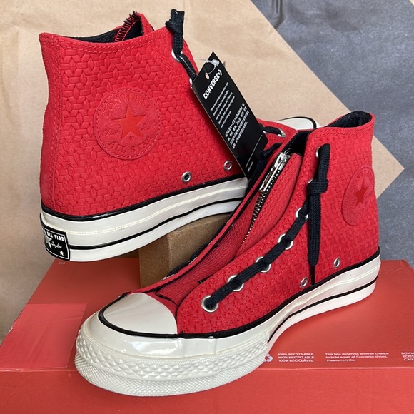 Converse Chuck 70 Zip Hi university red/black/egret WMNS - Picture 9 of 16